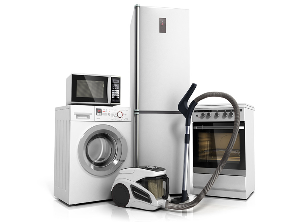 Waschmaschine, Kühlschrank und andere Geräte